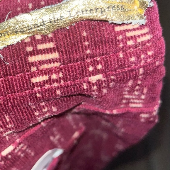 Anthropologie Pilcro & the Letterpress Printed Serif Skinny Corduroy Pants 28 - Picture 6 of 7